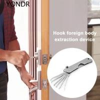 ราคา YONDR ชุดหยิบล็อค, ปุ่มเปิดประตูป้องกันสนิมขนาดกะทัดรัด, น้ําหนักเบามืออาชีพสะดวกเปลี่ยนกุญแจรถยนต์เลือกตะขอเครื่องมือซ่อมรถยนต์ (40624602998)