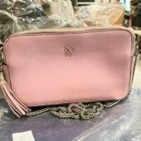 ราคา ✌️มือสอง✌️ กระเป๋าทรง ครอสบอดี้ สีชมพูพาสเทล (7876646738)