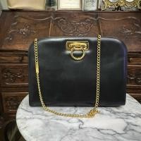 ราคา Salvatore Ferragamo vintage 2 way bag มือสองของแท้ (25380958602)