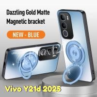 ราคา สําหรับ Vivo Y21d 5G 2025 AG Frosted Matte Stand ฝาหลังสําหรับ VIVO Y21D VivoY21d Vivo y21d Y 21 d Y21d 21Y 4G 5G 2025 เคสโทรศัพท์กันกระแทก (40622435314)