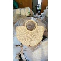 ราคา กระเป๋าสานผักตบชวาทรงแตงโม (22774227390)