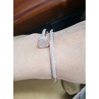 ราคา กำไลเพชรแท้cartierพิ้งโกล (9263319085)