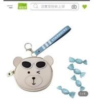 ราคา กระเป๋าใส่เหรียญ พวงกุญแจ Starbucks Taiwan พร้อมลูกอม (41001536577)