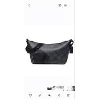 ราคา New Coach แท้Coach Mens Small Finn Crossbody with Pouch in Maxi Signature Canvas (46800698172)