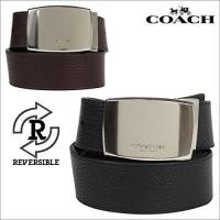 ราคา COACH M WIDE PLAQUE CUT-TO-SIZE REVERSIBLE PEBBLE LEATHER BELT : F64842 : BLACK/DARK BROWN (coachbysuphitcha) (984274932)