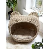 ราคา บ้านแมวหวายมินิมอล ทําจากหวายแท้ สุดจบ (41019284901)