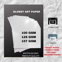 ราคา 100GSM 128GSM 157GSM Double Sided GLOSSY ART PAPER A5 A4 A3 SIZE/ KERTAS A4 LICIN/ KERTAS PRINT/KERTAS KAHT /Booklet (23069033092)