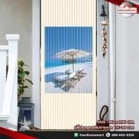 ราคา WSP มู่ลี่ประตู ลายริมชายหาด ขนาด 80×200 ซม. TK-32 ลาย 014 (1463279234)