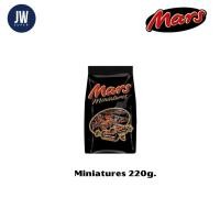 ราคา Mars Chocolate mini ช็อกโกแลตเคลือบสอดไส้คาราเมล **ถุงตั้ง** ขนาด 220 กรัม(g.) Snickers Bounty BBE:10/24 (20794548924)