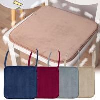 ราคา เบาะโซฟาทรงสี่เหลี่ยม-40x40ซม. เบาะรองนั่งแบบนุ่มพร้อมเนคไท,เบาะรองนั่งกันลื่นสีทึบสําหรับห้องนั่งเล่น/โฮมออฟฟิศ (40623369634)