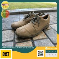ราคา CAT Caterpillar Cason Nu Buch lace Up #Size42.5 รองเท้ามือสอง ของแท้ สภาพดี จัดส่งเร็ว (24840251054)