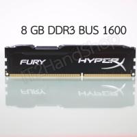 ราคา 8GB/4GB DDR3/1600 RAM PC (แรมพีซี) KINGSTON HyperX FURY (BLACK,RED,WHITE) (4018076453)