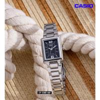 ราคา Casio นาฬิกาข้อมือผู้หญิง รุ่น LTP-1238D-1A สายแสตนเลส หน้าปัดดำ- มั่นใจ ของแท้ 100% ประกันสินค้า 1 ปีเต็ม (6274101530)
