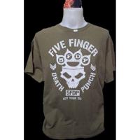ราคา เสื้อยืด สีเขียว วง Five Finger Death Punch - Got Your Six ป้าย Alstyle ไซส์ XL (42108263683)