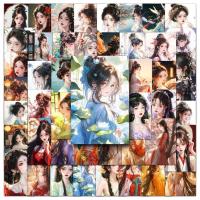 ราคา 50 ชิ้นสไตล์โบราณความงามสาวสร้างสรรค์สติกเกอร์สําหรับโทรศัพท์ DIY โน๊ตบุ๊คจักรยานหมวกกันน็อครถ Graffiti กันน้ําตกแต่ง Decal ของขวัญ (25102569854)