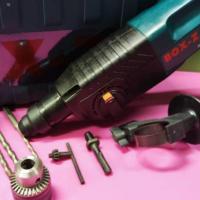 ราคา ฺBOX-Z สว่านโรตารี่ สว่านโรตารี่ไฟฟ้า สว่านเจาะเหล็ก 3 ระบบ 2-24 มิล กำลังไฟ 750 w คอยล์ทองแดงเต็ม สายยาว 9 ฟุต (26904499640)