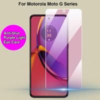 ราคา สําหรับ Motorola Moto G60 G62 G71 G71s G72 G82 G84 G73 G64 G51 G52 G53 G54 Power 5G Anti blue สีม่วง Light Ray Eye Care กระจกนิรภัยป้องกันหน้าจอฟิล์ม (42910498795)