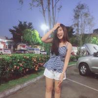 ราคา Used ส่งต่อเสื้อปาดไหล่ ลายสก็อต (2430990736)