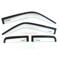 ราคา คิ้วกันสาดประตู สีบรอนซ์ คู่หน้า+แค็บ MITSUBISHI STRADA (2193665254)