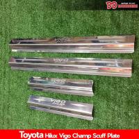 ราคา ถูกที่สุด!!! ชายบันได กันรอยชายบันได Vigo Vigo champ 4 ประตู สีโครเมี่ยม (6231280130)