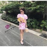 ราคา มือ 2 ป้ายWidelia@Real ไซส์ L กี่เพ้าสีชมพูสั้น สภาพดี รายละเอียดด้านล่าง (27673465541)