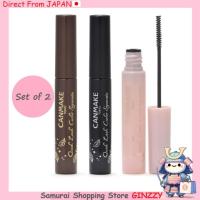 ราคา [ชุด 2 ชิ้น] Canmake Quick Lash Curler Separate Mascara Clear/Black/Brown เครื่องสำอาง ญี่ปุ่น (26543051340)