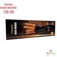 ราคา Vortex เครื่องม้วนผม เครื่องหนีบผมลอนมาม่า รุ่น CB-38 ขนาดบรรจุ 1 เครื่อง (7488237065)