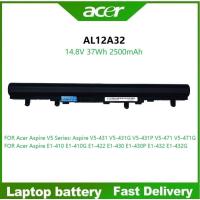 ราคา ☸ACER Notebook type AL12A32 รุ่น V5-431 V5-471 Series 2500mAh เอเซอร์แบตเตอรี่โน๊ตบุ๊คใหม่มือหนึ่งราคาถูกที่สุด (29451149663)