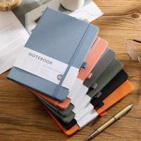 ราคา สมุด A5 สมุดโน๊ต พร้อมที่เสียบปากกา เส้นแนวนอน เส้นจุด ตาราง กริด กระดาษเปล่า เหมาะสำหรับนักศึกษาและสำนักงาน (42910999147)