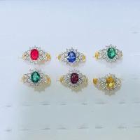 ราคา แหวนเพชรพลอย ฟรีไซส์ (28628150923)