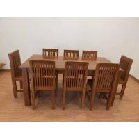 ราคา โต๊ะทานข้าว โต๊ะกินข้าวไม้สักทองขนาดใหญ่ (28565792999)