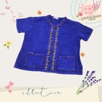 ราคา เสื้อม่อฮ่อม แถบกระดุมมีกระดิ่ง #เสื้อใส่ทำงาน #เสื้อม่อฮ่อม (27132006972)