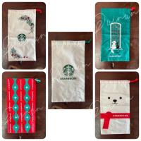 ราคา STARBUCKS® ถุงผ้าใส่แก้ว สตาร์บัค*ของแท้*ของใหม่* (18162680946)