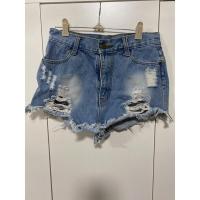 ราคา กางเกงยีนส์ขาสั้นเสมอหู M (21206797789)