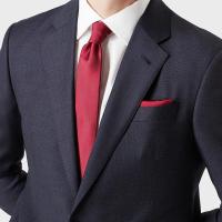 ราคา GIORGIO ARMANI/ARMANI Tie Men Casual Simple สีทึบ Fine Twill ธุรกิจผ้าไหม Tie (41123399853)