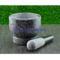 ราคา ครกหิน แกรนิต ทรงกลึง ผิวเคลือบ ขนาด 6 นิ้ว + สากหิน (1332092705)