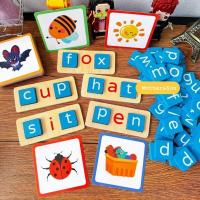 ราคา Spelling game เกมฝึกสะกดคำศัพท์ การ์ดคำศัพท์ 50 คำ (27053279800)