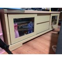 ราคา ตู้ชั้นวางทีวียาว สีครีม มือสอง (4918592618)