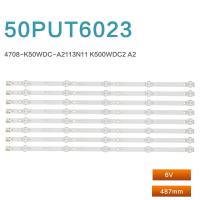 ราคา แถบไฟแบ็คไลท์ Led สําหรับทีวี Philips 50PUT6023 50PUT6002S 4708-K50WDC-A2113N11 K500WDC2 A2 (24869451446)