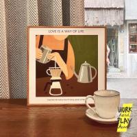 ราคา WHPH Shop รูปติดผนังมินิมอล ป้ายร้านกาแฟ ของตกแต่งร้านกาแฟ คุณภาพงานส่งออก ขายบน Amazon อเมริกายุโรป (14690601733)