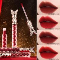 ราคา Ocheal Lip Mud Matte Lacquer Velvet Lip Gloss Matte Moisturizing Liquid ลิปสติก Non-Stick Cup Velvet Lip Gloss ลิปกลอส (28575698540)