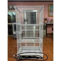 ราคา กรงสัตว์เลี้ยง ชูก้า กรงนก 3 ชั้น (28412778858)