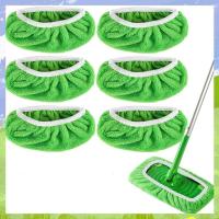 ราคา 6PCS Mop Pads Refill for Sweeper Mop-Dry Sweeping Cloths & Wet Mopping Cloths Washable for Household Cleaning ติดตั้งง่ายใช้งานง่าย (41009159405)