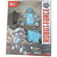 ราคา firstbuy_โมเดลหุ่นยนต์ Spcman Luckya Robot Force แปลงเป็นรถเวสป้า สีฟ้า ขนาดสูง 12 cm. (6935003318)