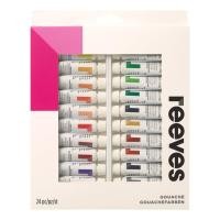 ราคา Reeves Gouache Paint - 10ml (แพ็ค 24 ชิ้น) (24682177563)