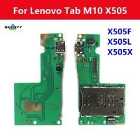 ราคา 1pcs สําหรับ Lenovo Tab M10 X505 X505F X505L X505X TB-X505F USB Charger แท่นชาร์จ Flex สายพอร์ตบอร์ดซิมการ์ดปลั๊กเชื่อมต่อ (42068337175)