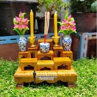 ราคา ธูปเทียนจิ๋ว ธูป3ดอก ธูป5ดอก ธูป9ดอก ธูปเทียนบูชา ชุดธูปเทียน ธูปเทียนจากดินปั้น (9863049622)