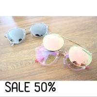 ราคา กรอบแว่นสายตา พร้อมคลิปออนกันแดด ลด50% (1251621611)