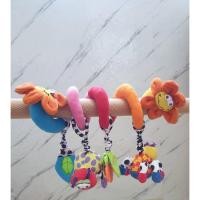 ราคา B041 โมบายพันคอก พันเปล พับรถเข็น ของเล่นผ้า ฝึกพัฒนาการ (22271579831)