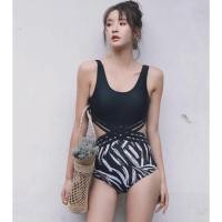 ราคา ชุดว่ายน้ำดารา วันพีชสีดำ ชุดว่ายน้ำสายฝอ ชุดว่ายน้ำเว้าเอว ชุดว่ายน้ำสีดำ ชุดว่ายน้ำโชว์หลัง วันพีชโชว์หลัง วันพีชดารา (3012587112)